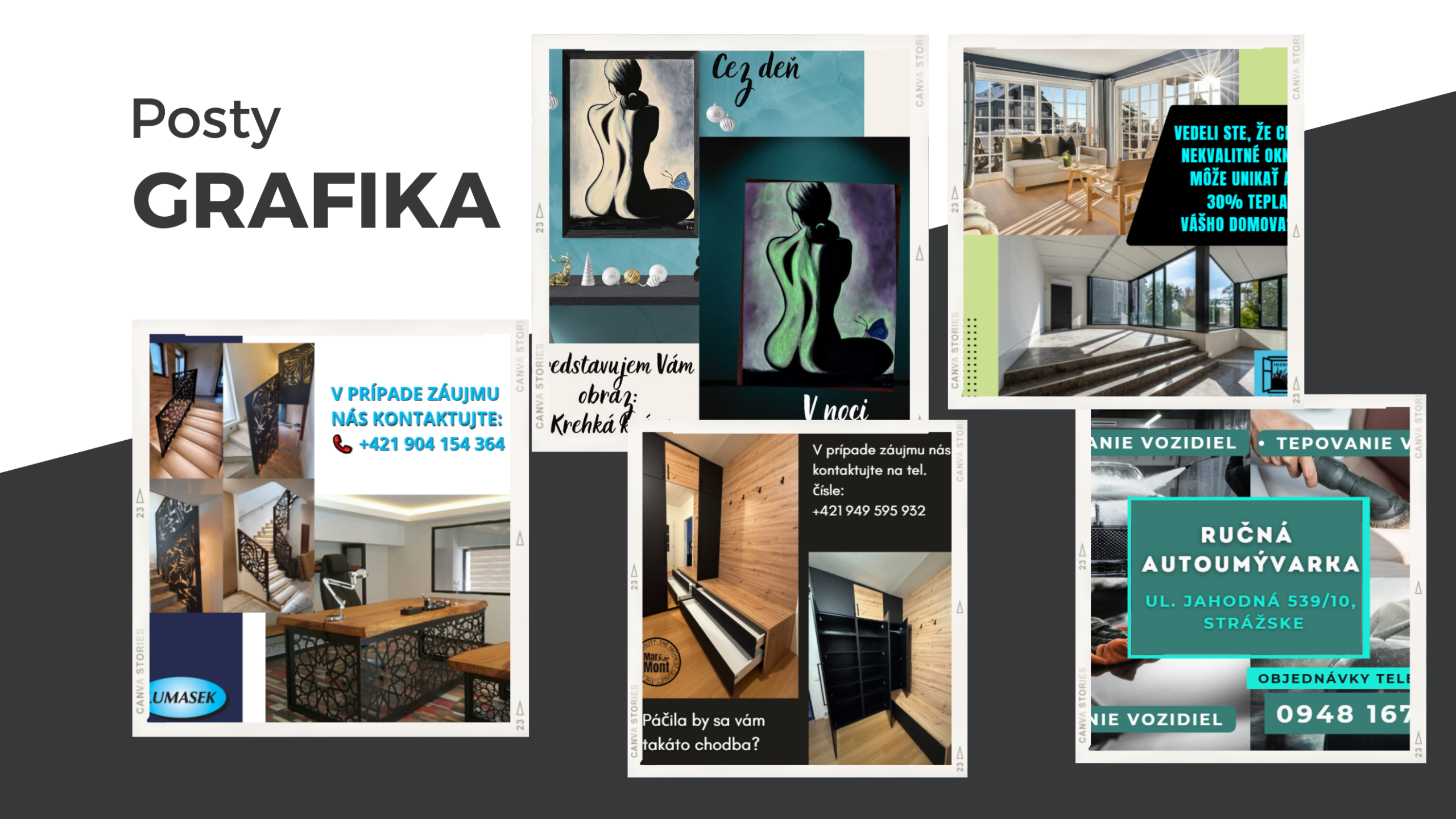 Tvorba grafiky pre sociálny siete 4 - Brand presence studio