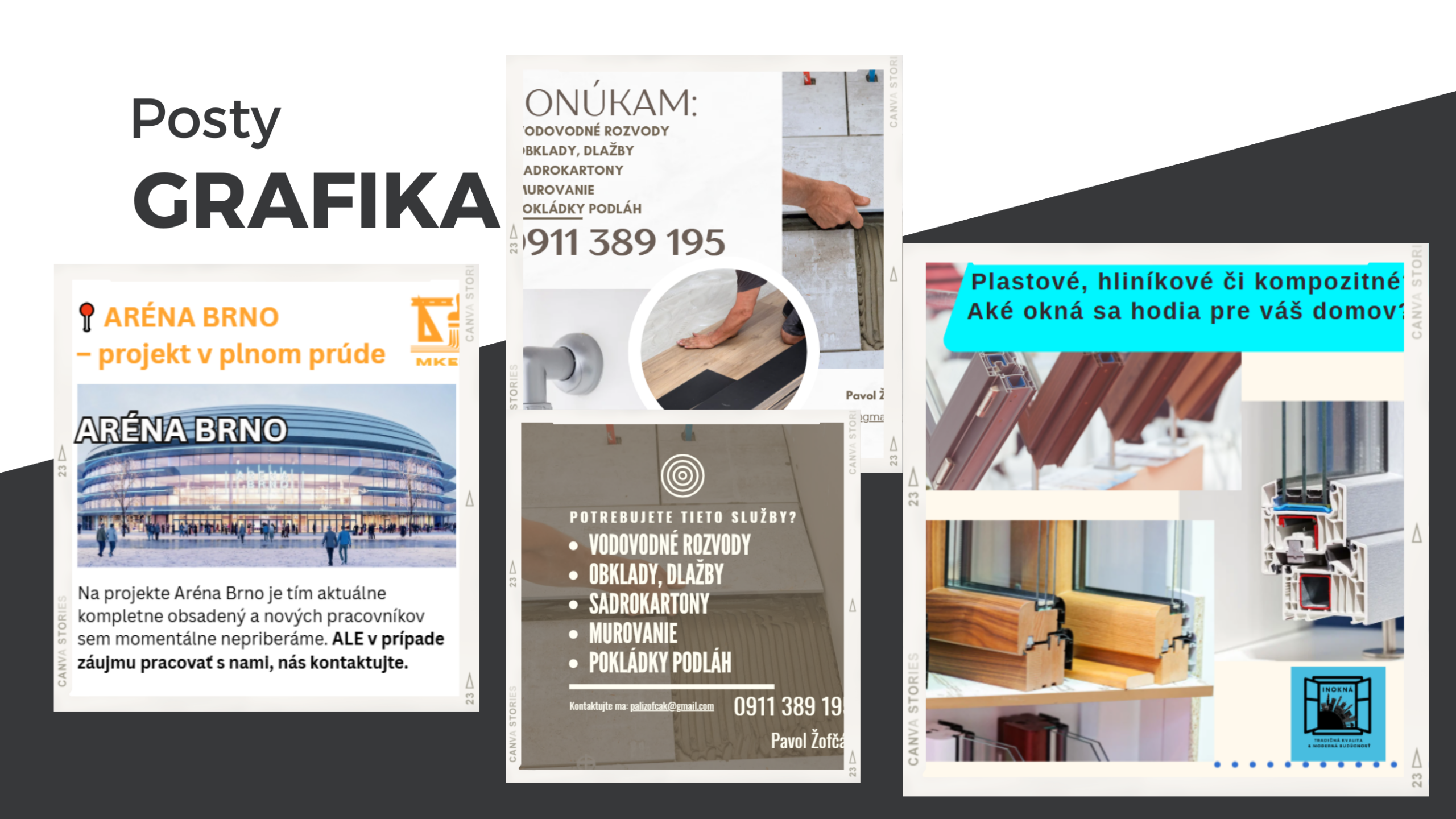 Tvorba grafiky pre sociálny siete - Brand presence studio