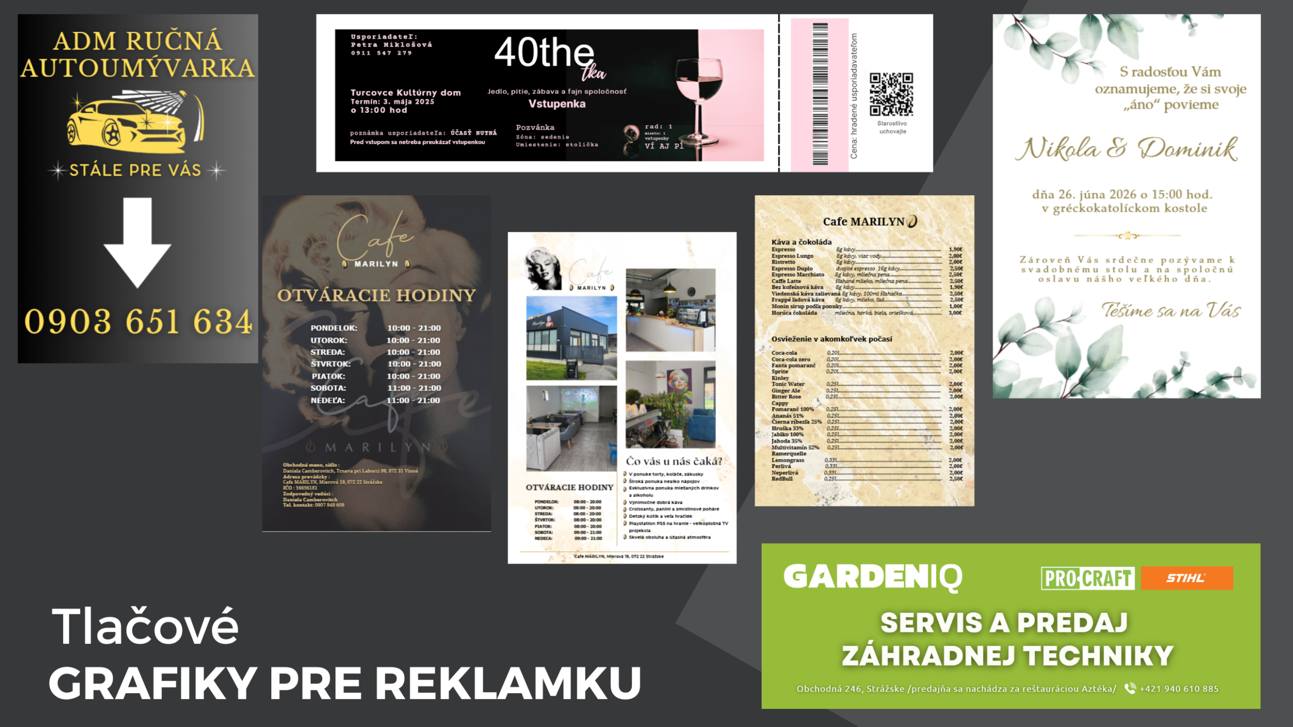 Tvorba grafiky pre tlačoviny - Brand presence studio