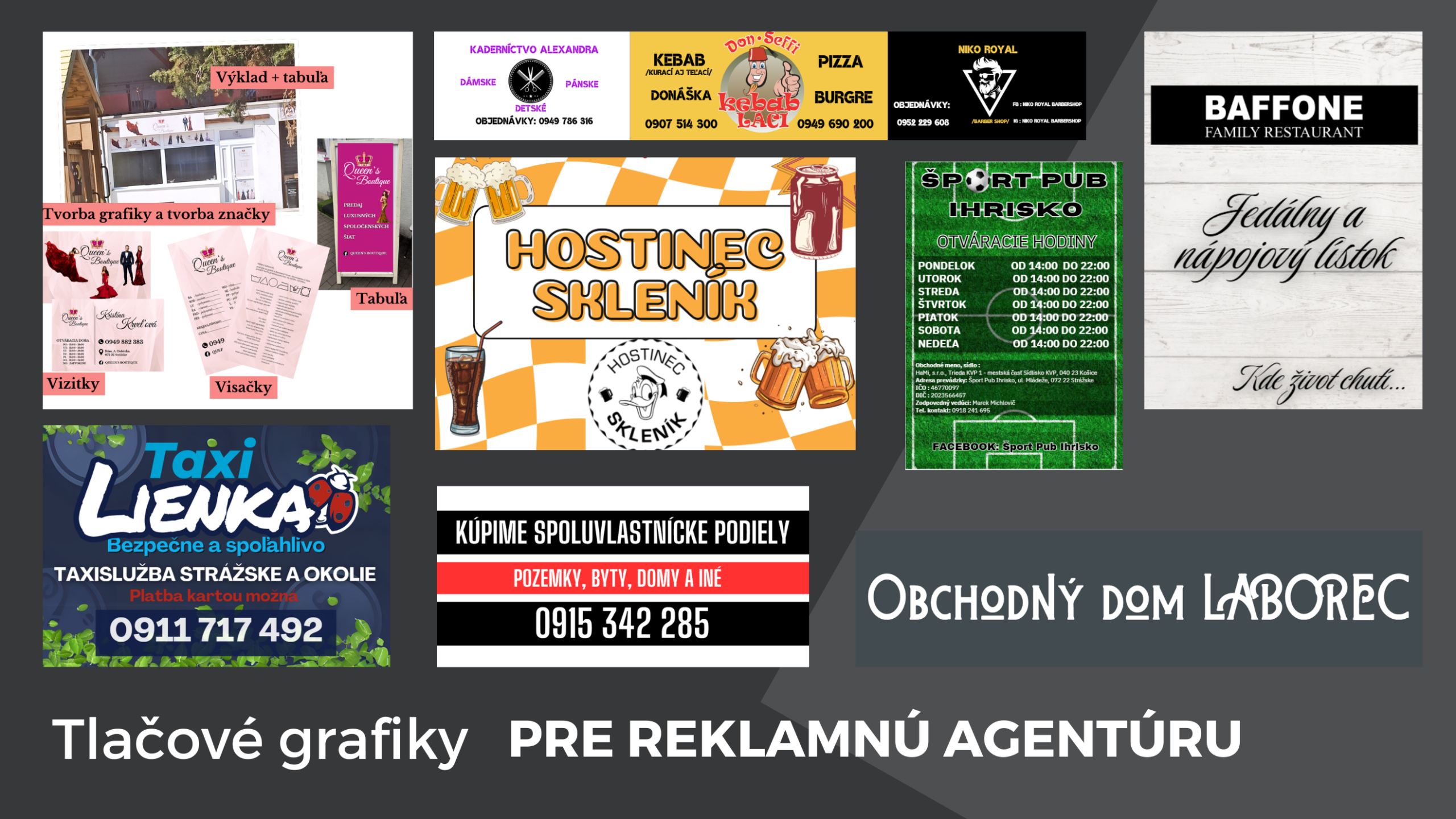Tvorba grafiky pre tlačoviny - Brand presence studio2