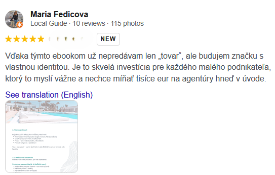 Recenzia na Ebooky - Ema Mareková - Brand Presence Sudio