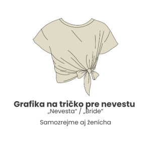 Grafika pre tričko Nevesty